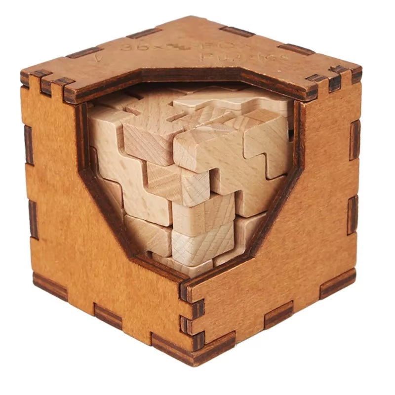 Cube Puzzle Toys for Children and Adults Magic Box Combination Lock Puzzles Brain Teaser Toys Educational Fun