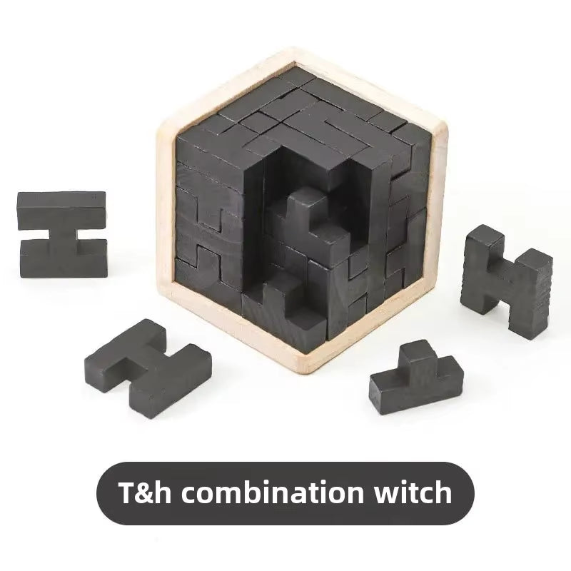 Cube Puzzle Toys for Children and Adults Magic Box Combination Lock Puzzles Brain Teaser Toys Educational Fun