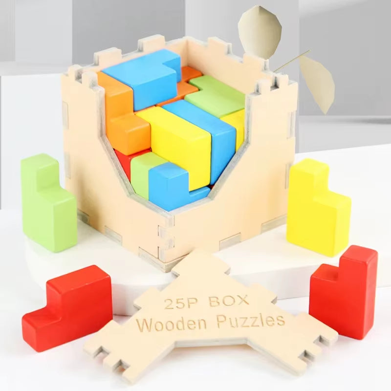 Cube Puzzle Toys for Children and Adults Magic Box Combination Lock Puzzles Brain Teaser Toys Educational Fun