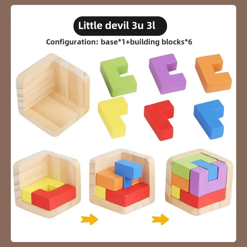 Cube Puzzle Toys for Children and Adults Magic Box Combination Lock Puzzles Brain Teaser Toys Educational Fun