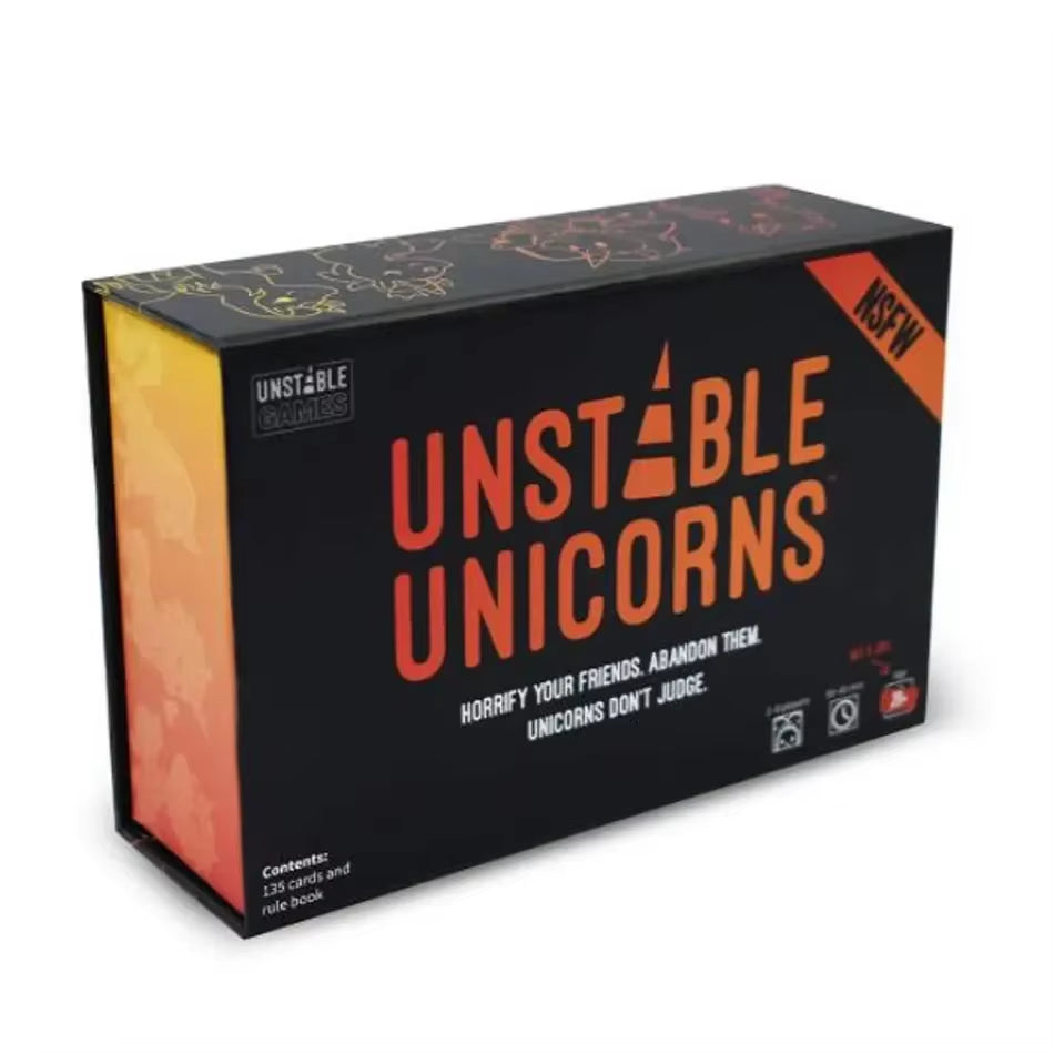 Unstable Unicorns Board English Family Party Expansion Basic Version of Classic Board Games