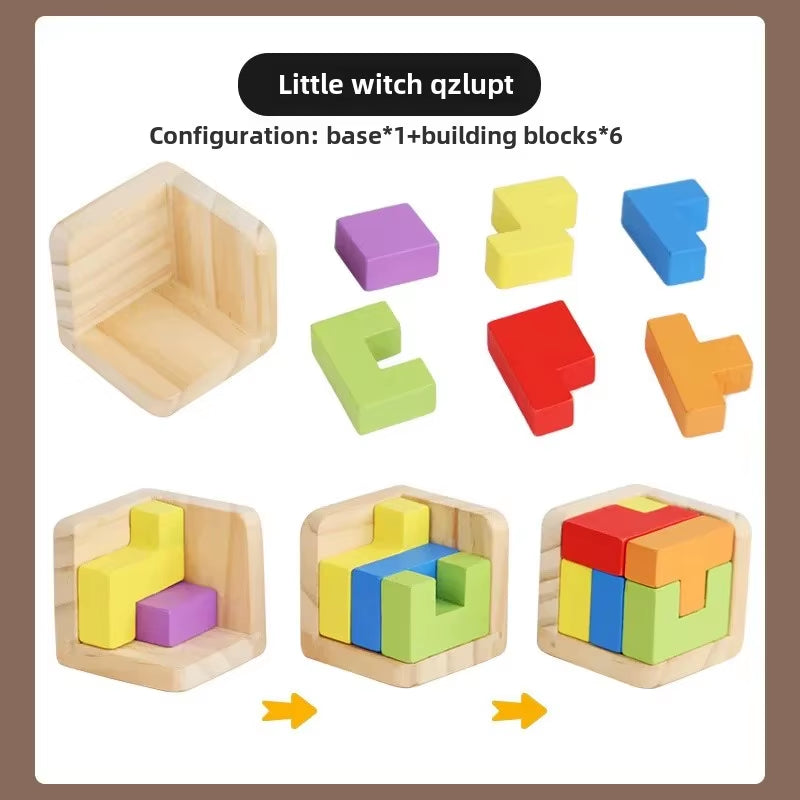 Cube Puzzle Toys for Children and Adults Magic Box Combination Lock Puzzles Brain Teaser Toys Educational Fun