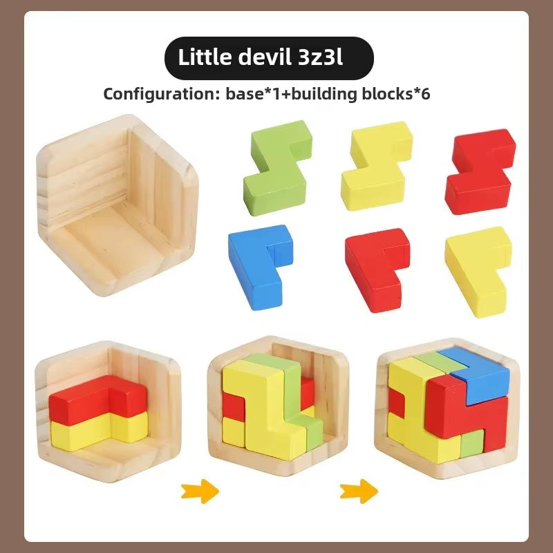 Cube Puzzle Toys for Children and Adults Magic Box Combination Lock Puzzles Brain Teaser Toys Educational Fun