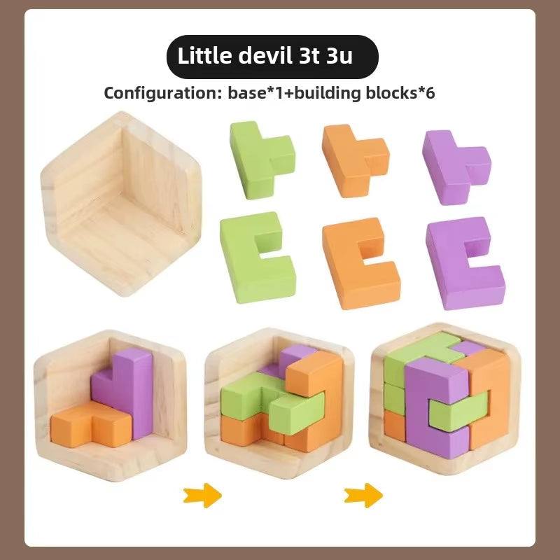 Cube Puzzle Toys for Children and Adults Magic Box Combination Lock Puzzles Brain Teaser Toys Educational Fun