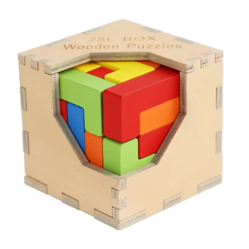 Cube Puzzle Toys for Children and Adults Magic Box Combination Lock Puzzles Brain Teaser Toys Educational Fun